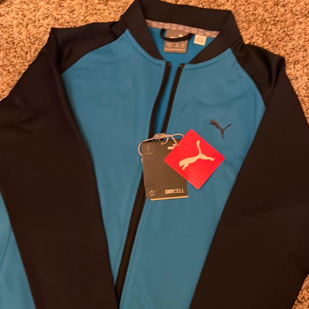 Boys full zip jacket - Ibiza blue